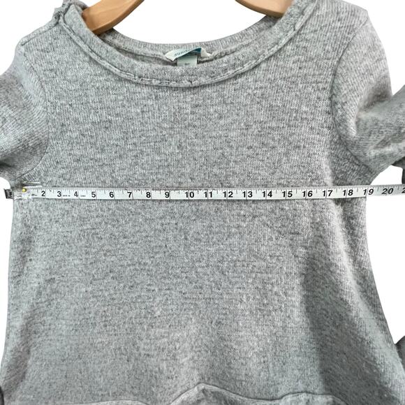 Sundance Mountain Retreat Sweater S Gray Wool Blend Bell Sleeve Boho Cabin Cozy - Picture 5 of 11